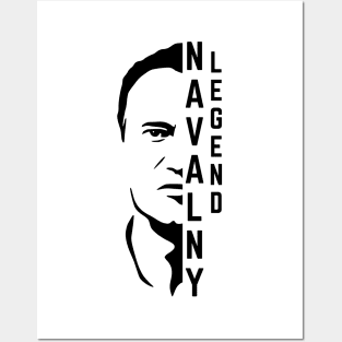 NAVALNY LEGEND RIP Posters and Art